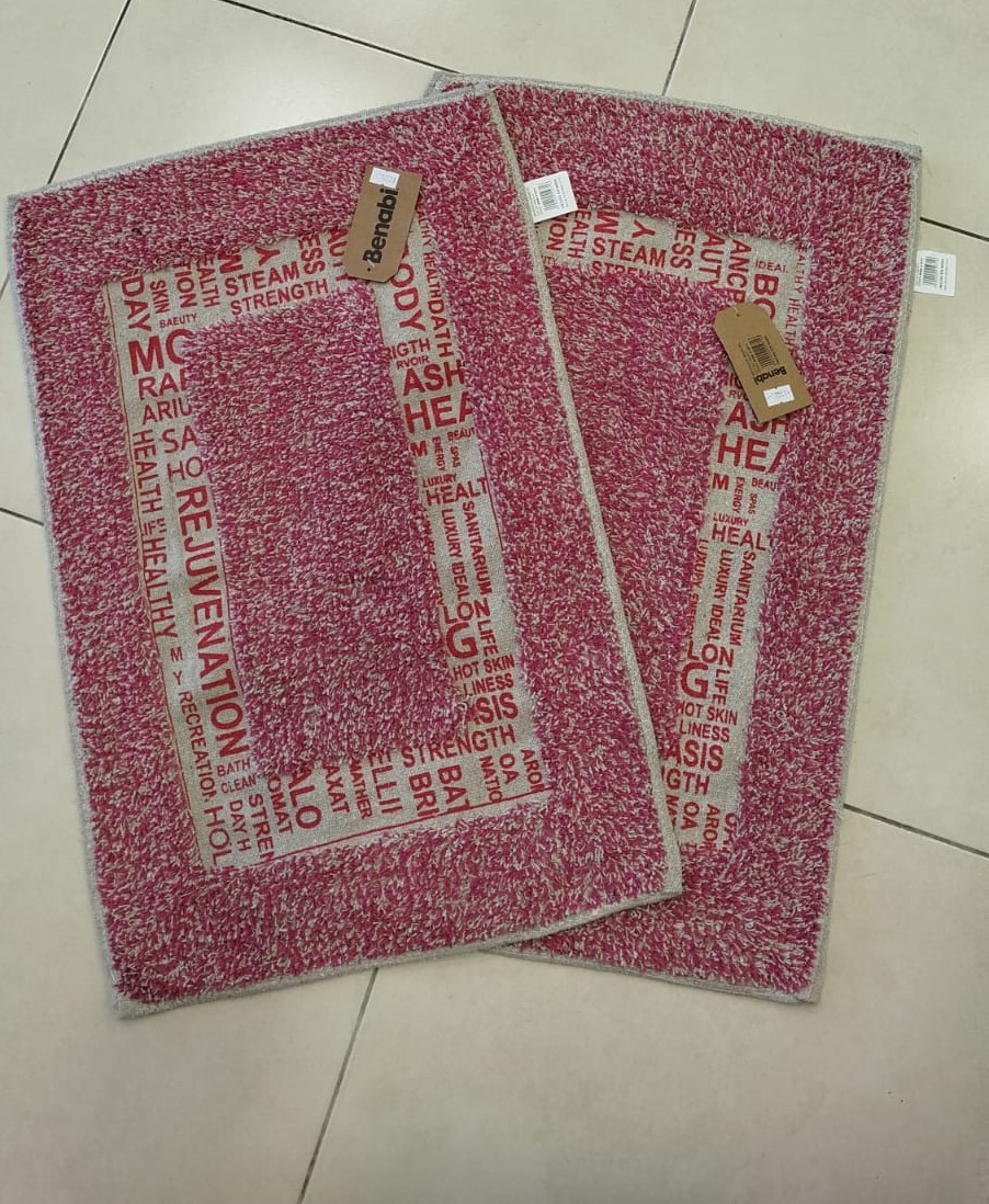 ALFOMBRA ALGODÓN BORDADA